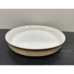 Corning Ware French Bisque F-3-B Round Quiche Tart Dessert Baking Dish 10 Inch
